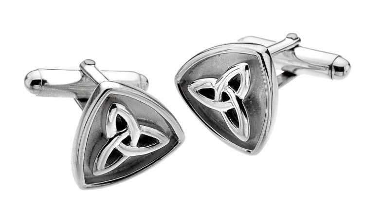 Silver Celtic Cuff Links