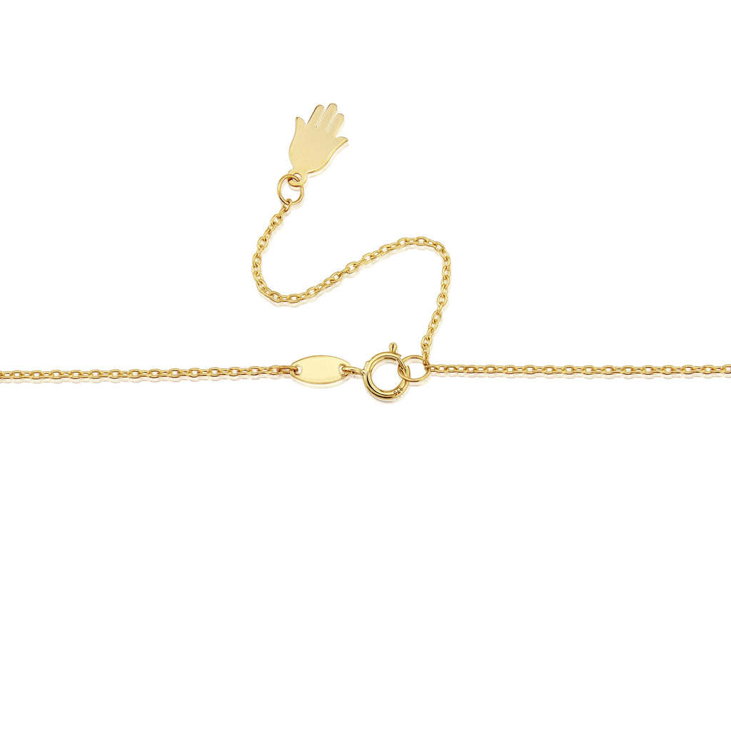 Yellow Gold Infinity Bracelet