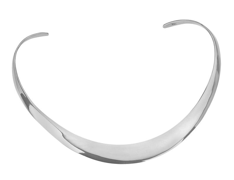 Silver Collar Necklace