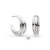 Entwine Helix Wrap Grande Hoop Earrings