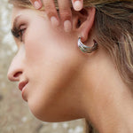Entwine Helix Wrap Grande Hoop Earrings