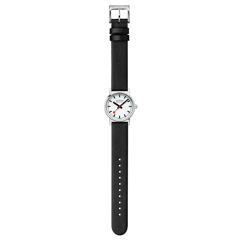 CLASSIC Black Vegan Grape Leather, 30mm Watch