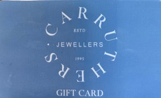 Carruthers Jewellers GIFT CARD - Home Delivery