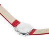 Petite Cushion, Red Vegan Grape Leather, 31mm Watch