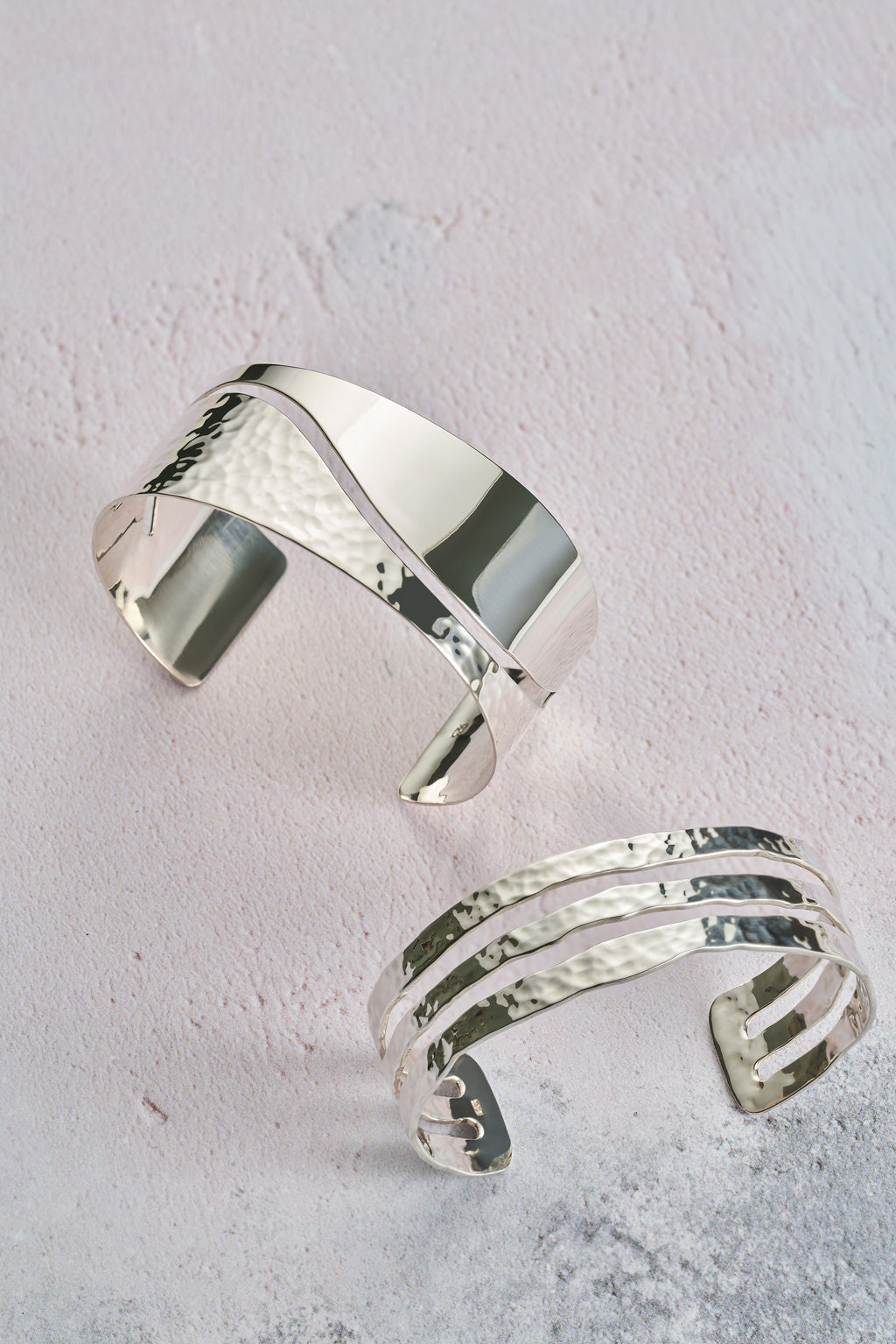 Silver Wide Cuff Bangle