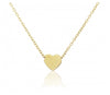 Heart Pendant Necklace in 9ct Gold