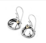 Silver Woodland Earrings