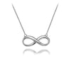 Silver Fresh Infinity Necklace