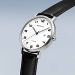 Titanium Brushed Silver Watch