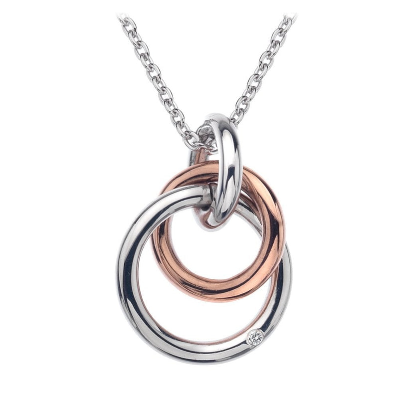Eternal Pendant - Rose Gold Plate Accents