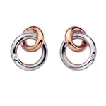 Eternal Earrings - Rose Gold Plate Accents