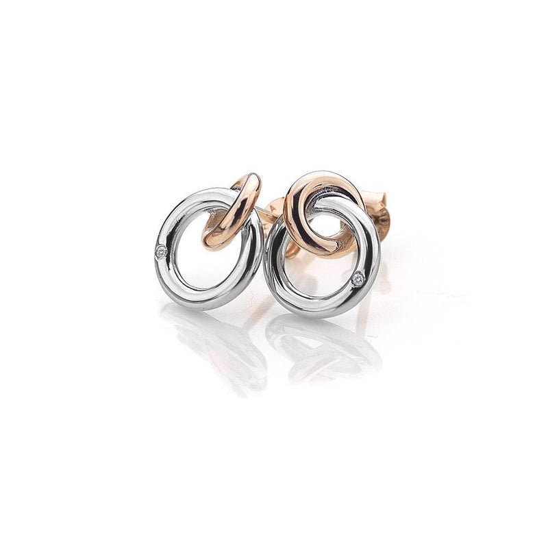 Eternal Earrings - Rose Gold Plate Accents