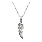 Silver Angel Wing Pendant and Chain
