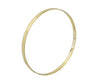 Solid 9ct Yellow Gold Hammered Bangle