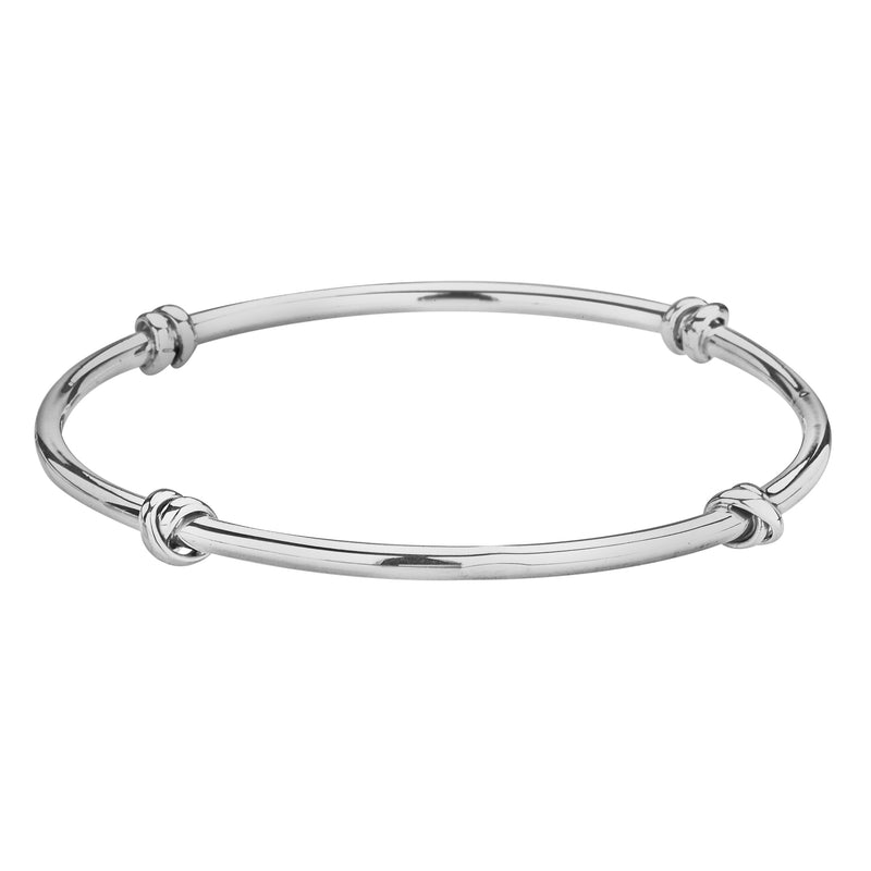 Silver Full Bangle