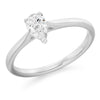 Pear Cut Diamond Solitaire Ring