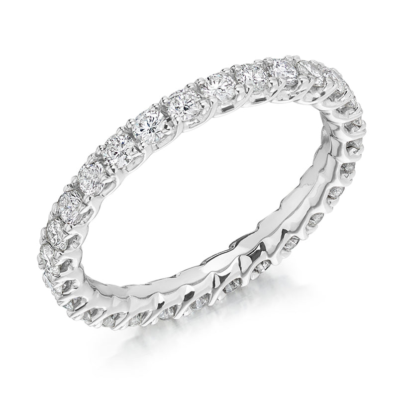 Platinum Diamond Full Eternity Ring