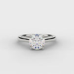 Brilliant Cut 0.50ct LAB Diamond Solitaire Ring in Platinum