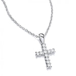 Swarovski Zirconia Small Cross Necklace