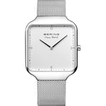 Max René Polished Silver Watch