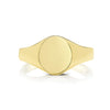 9ct Yellow Gold Small Signet Ring - Medium